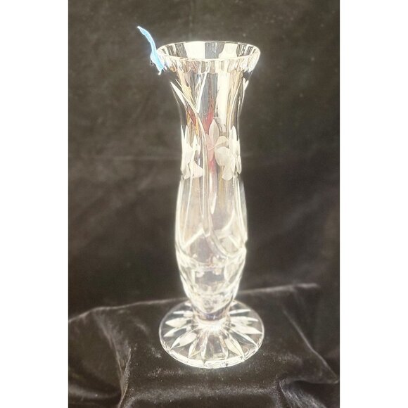 Vintage Crystal Bud Vase - Picture 6 of 13